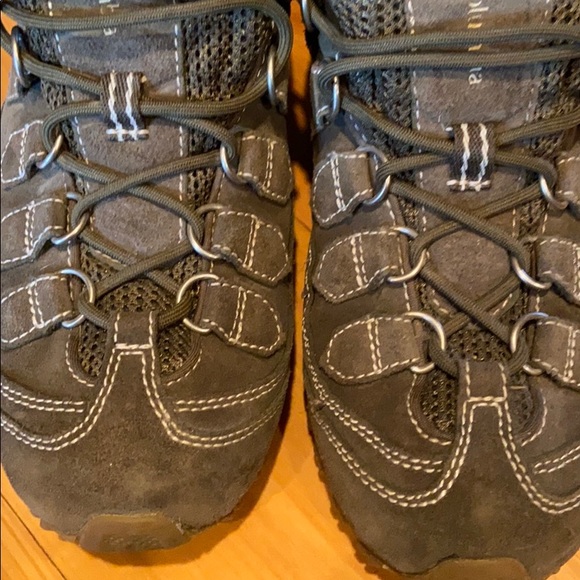 Women’s Columbia Olive Green Suede Hiking Shoes 8M - Picture 12 of 12